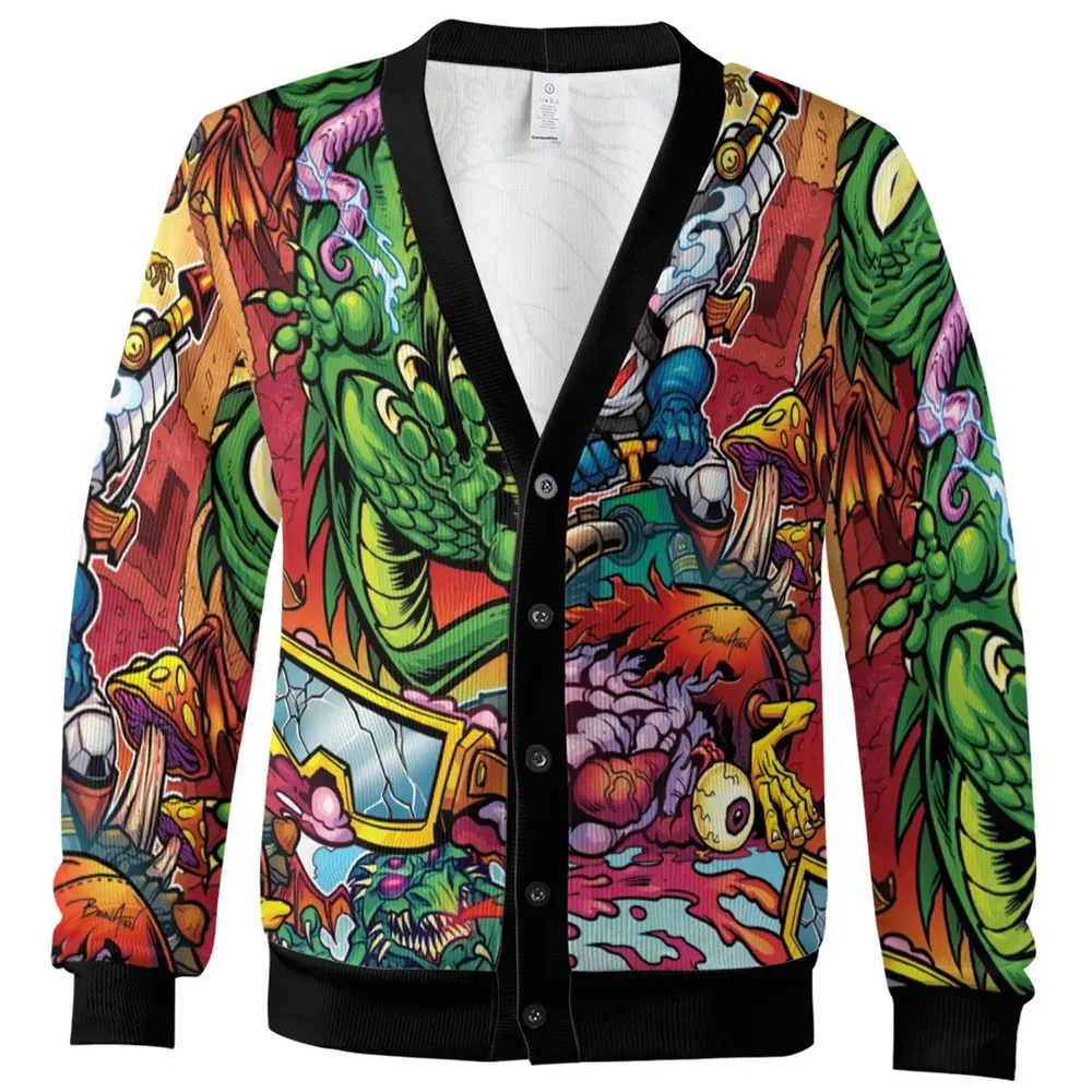 Digging game Cardigan - 2