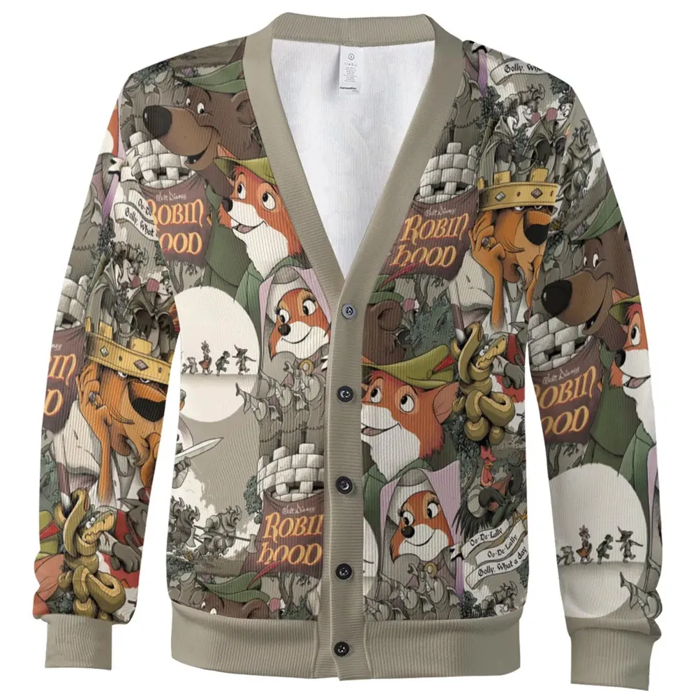 Fox and friend Cardigan - 2
