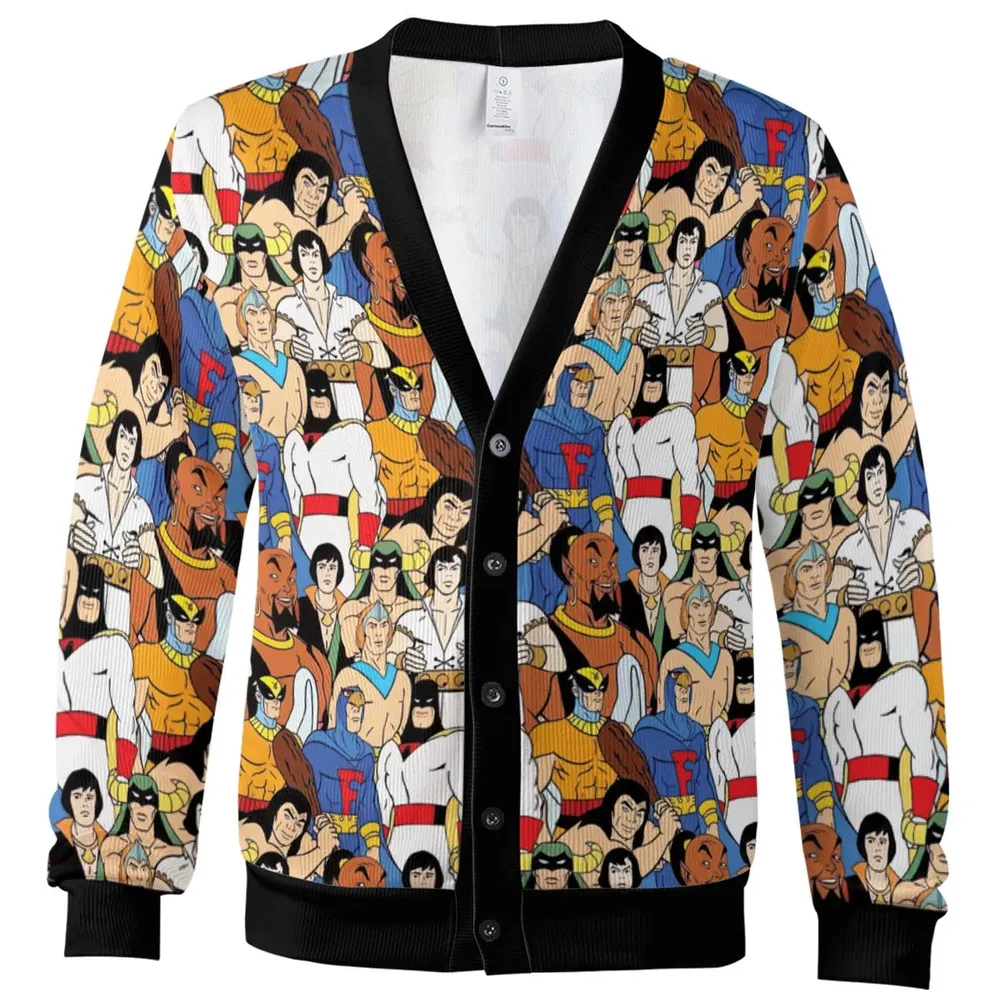 Hanna-Barbera's Superheroes Cardigan - 2