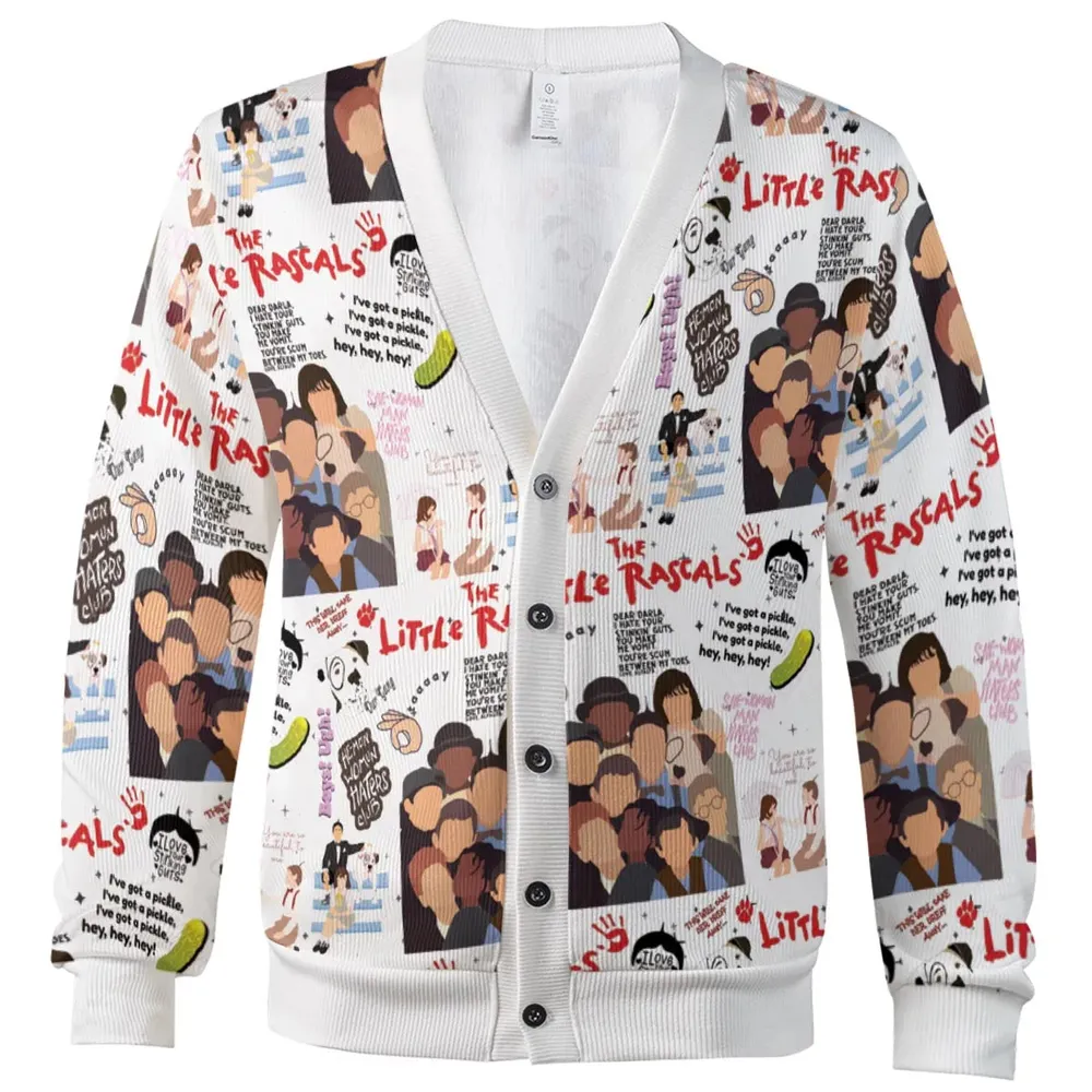 Classic Comedy The Little Rascals Cardigan - 2