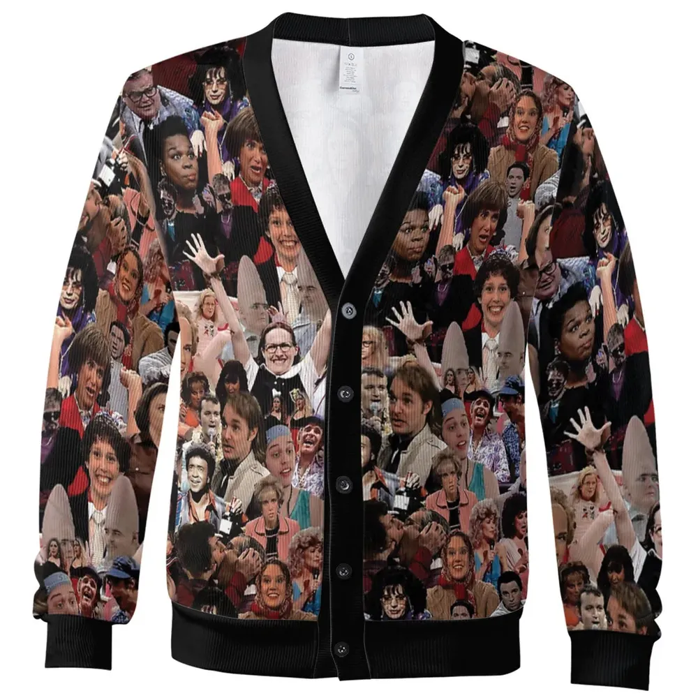 Saturday Night Live Collage Cardigan - 2