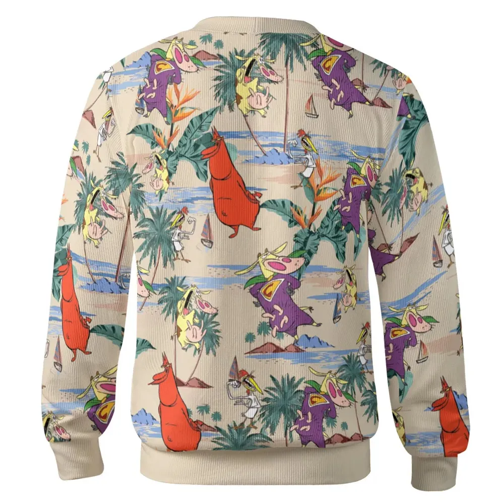 Supercow and Chicken Cardigan - 3