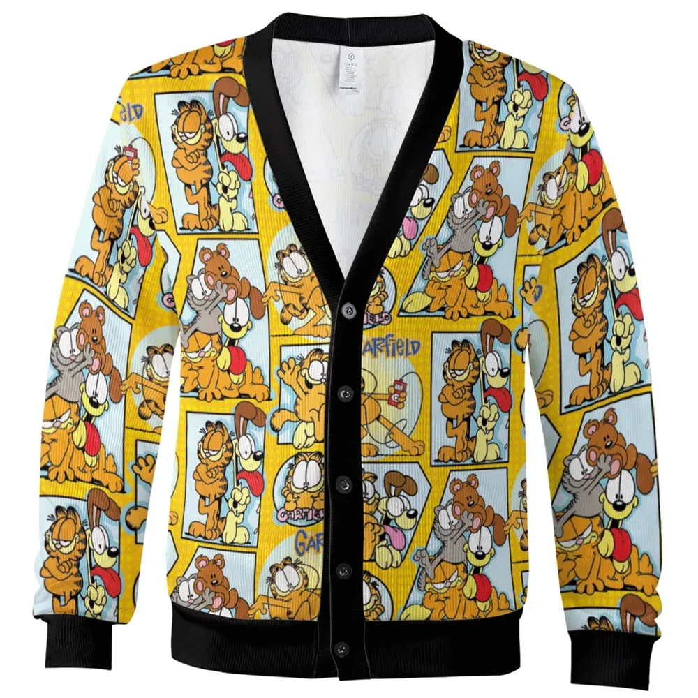 Tabby cat and friend Cardigan - 2