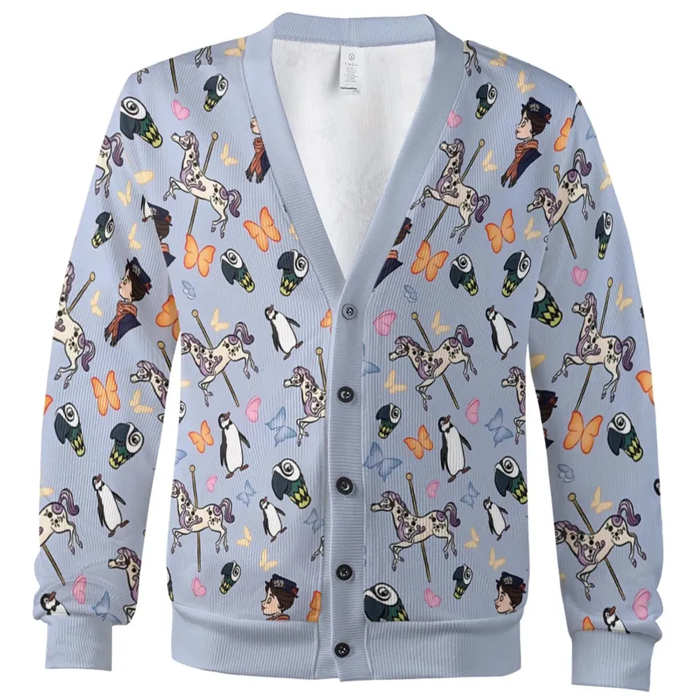 Mary Poppins pattern Cardigan - 2