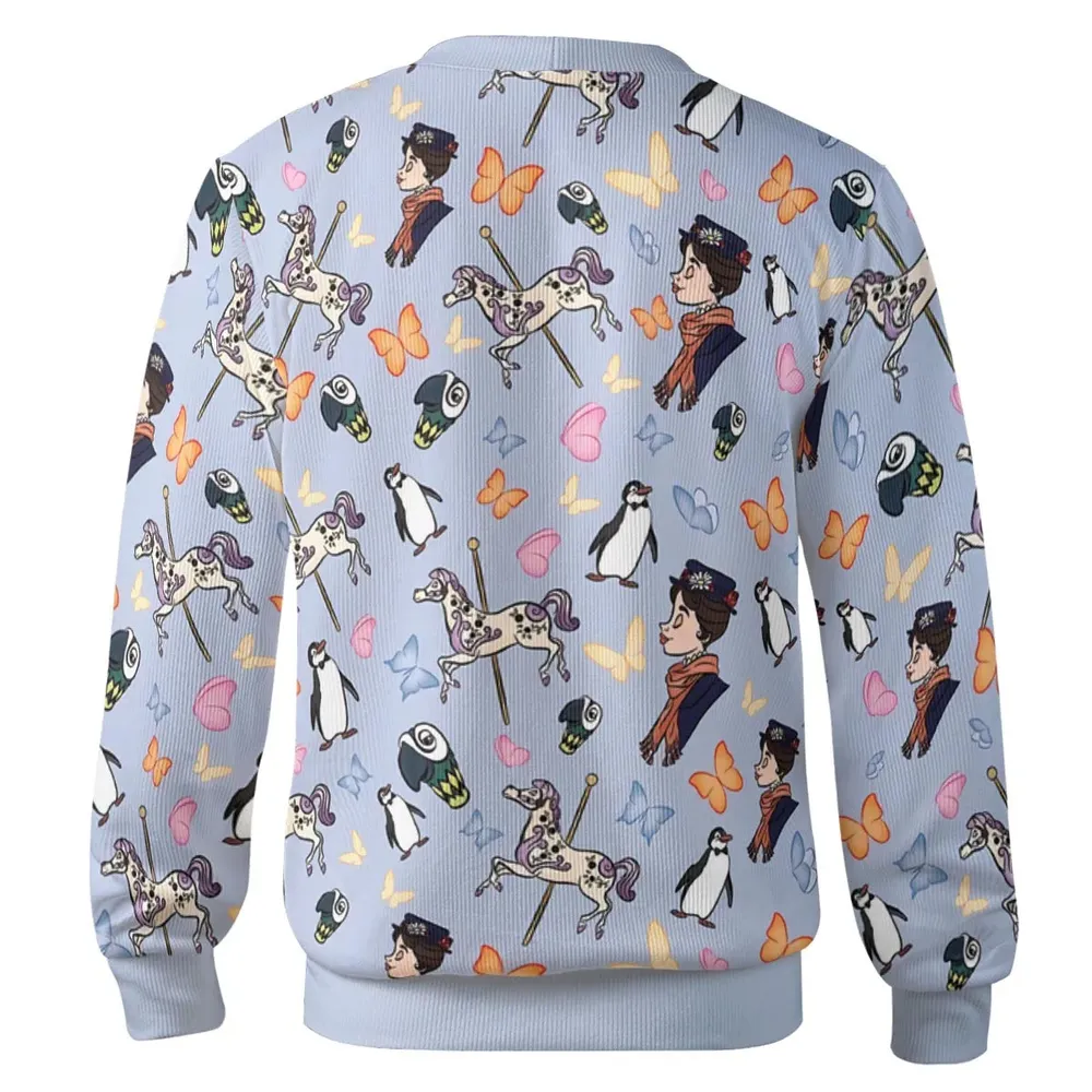 Mary Poppins pattern Cardigan - 3