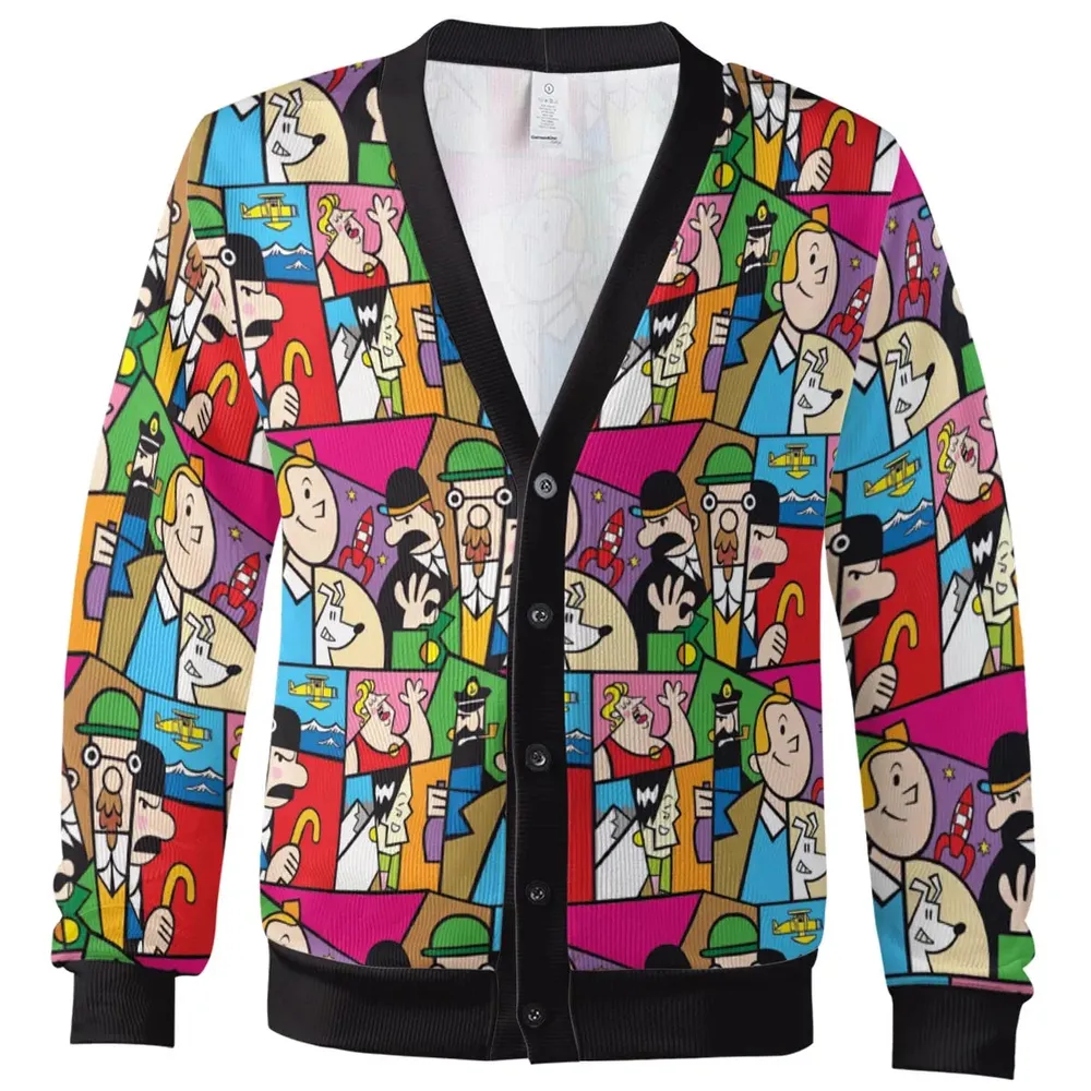 Comic Culture The Adventures of Tintin Cardigan - 2