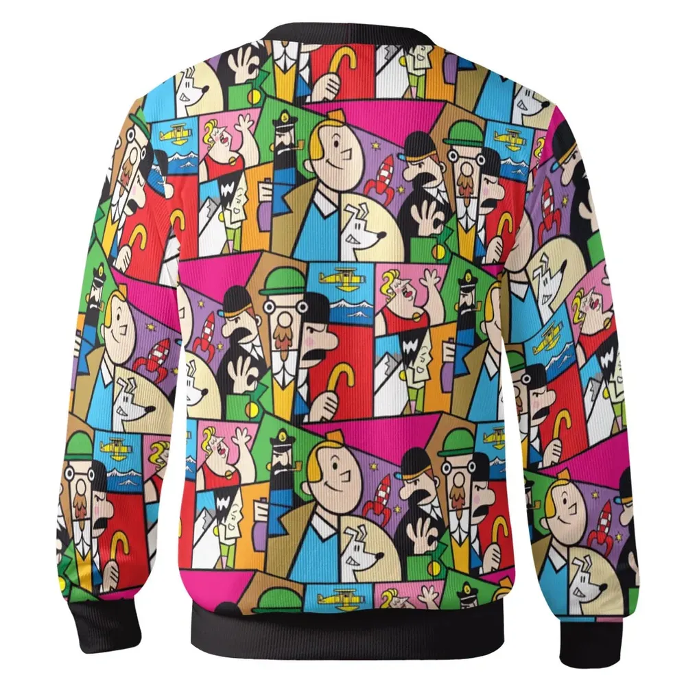 Comic Culture The Adventures of Tintin Cardigan - 3