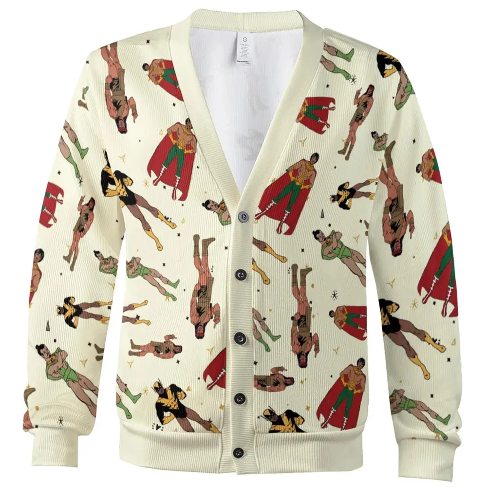 80's Justice League Cardigan - 2