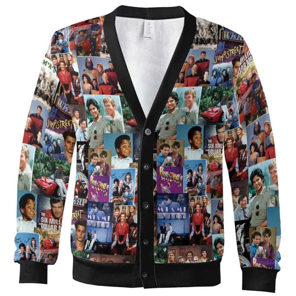 80s TV Shows Cardigan - 2
