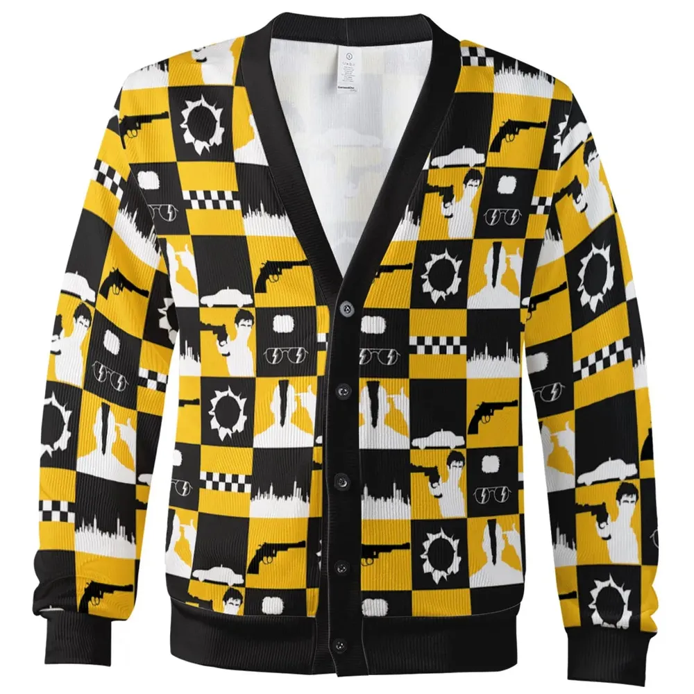 Bold Looks Taxi Driver Cardigan - 2