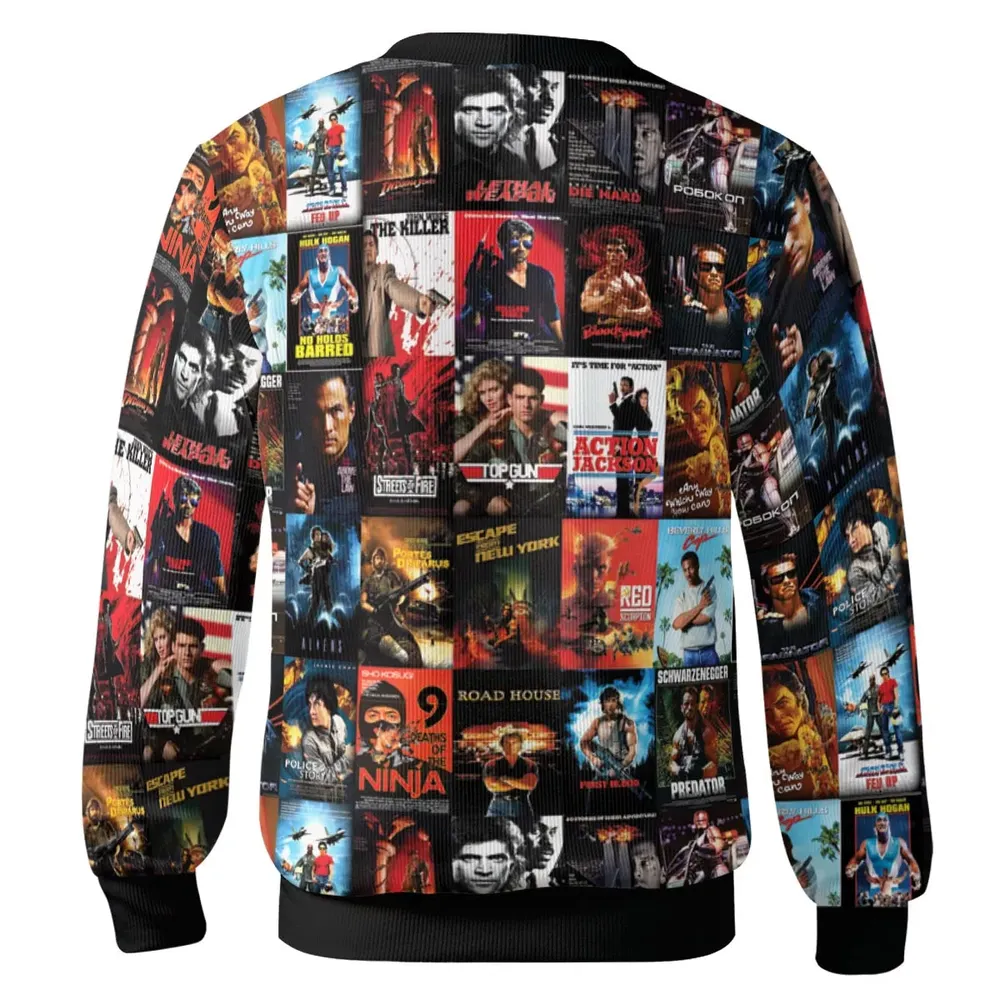 Action Icons 80s Action Movies Cardigan - 3