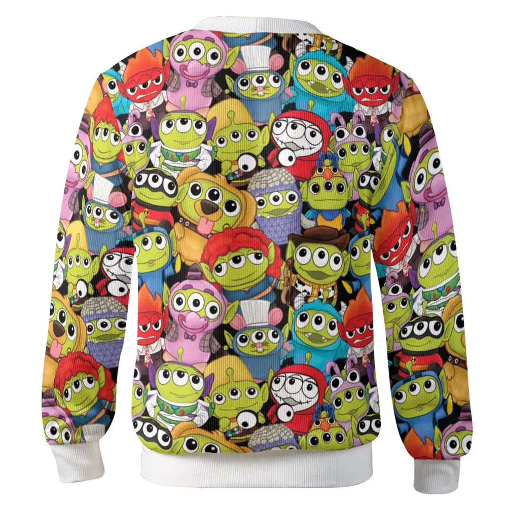 Little Green Men Cardigan - 3