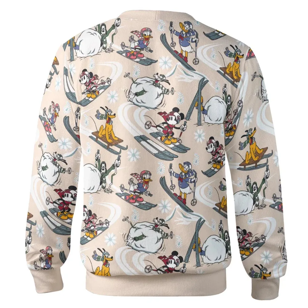 Winter Cartoon Sports Cardigan - 3