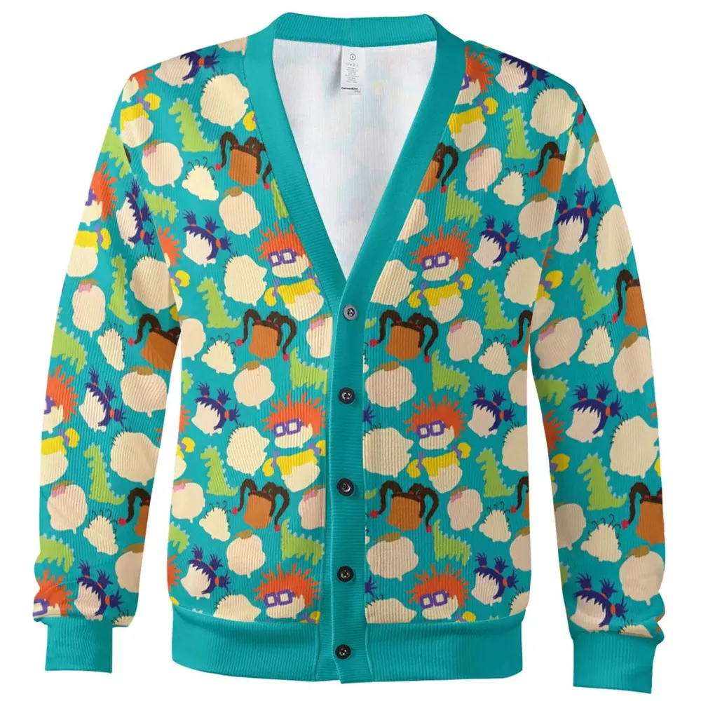 90s Cartoon Baby Cardigan - 2