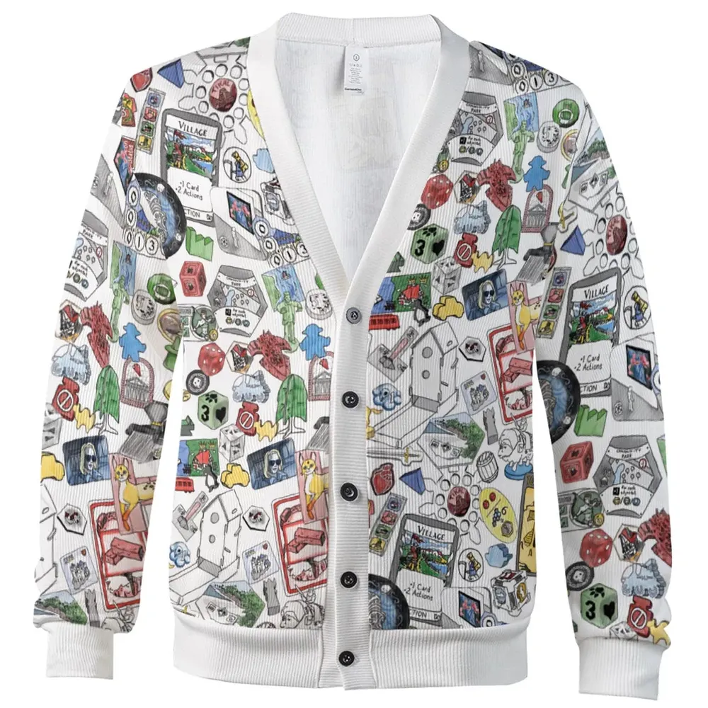 The Perfect Boardgame Cardigan - 2