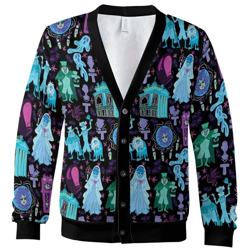 Ghostly Mansion Cardigan - 2