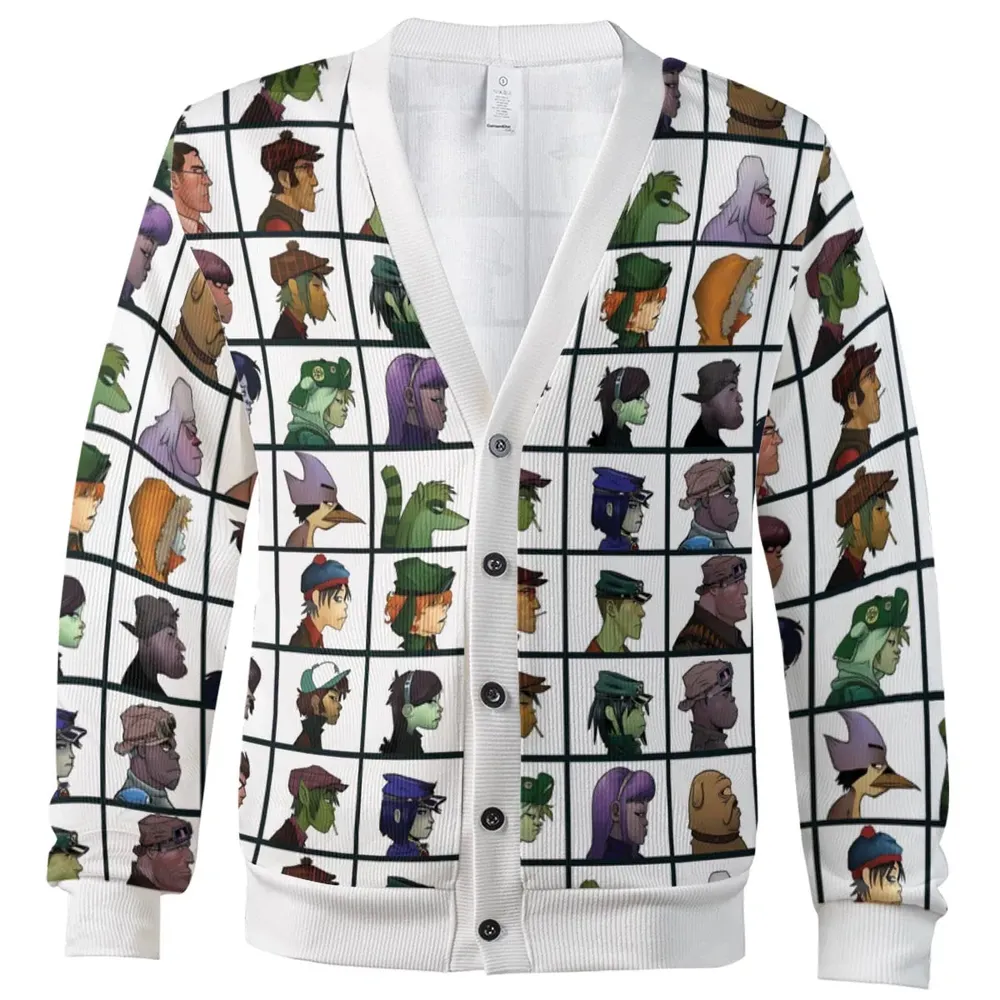 Cartoon Day Cardigan - 2