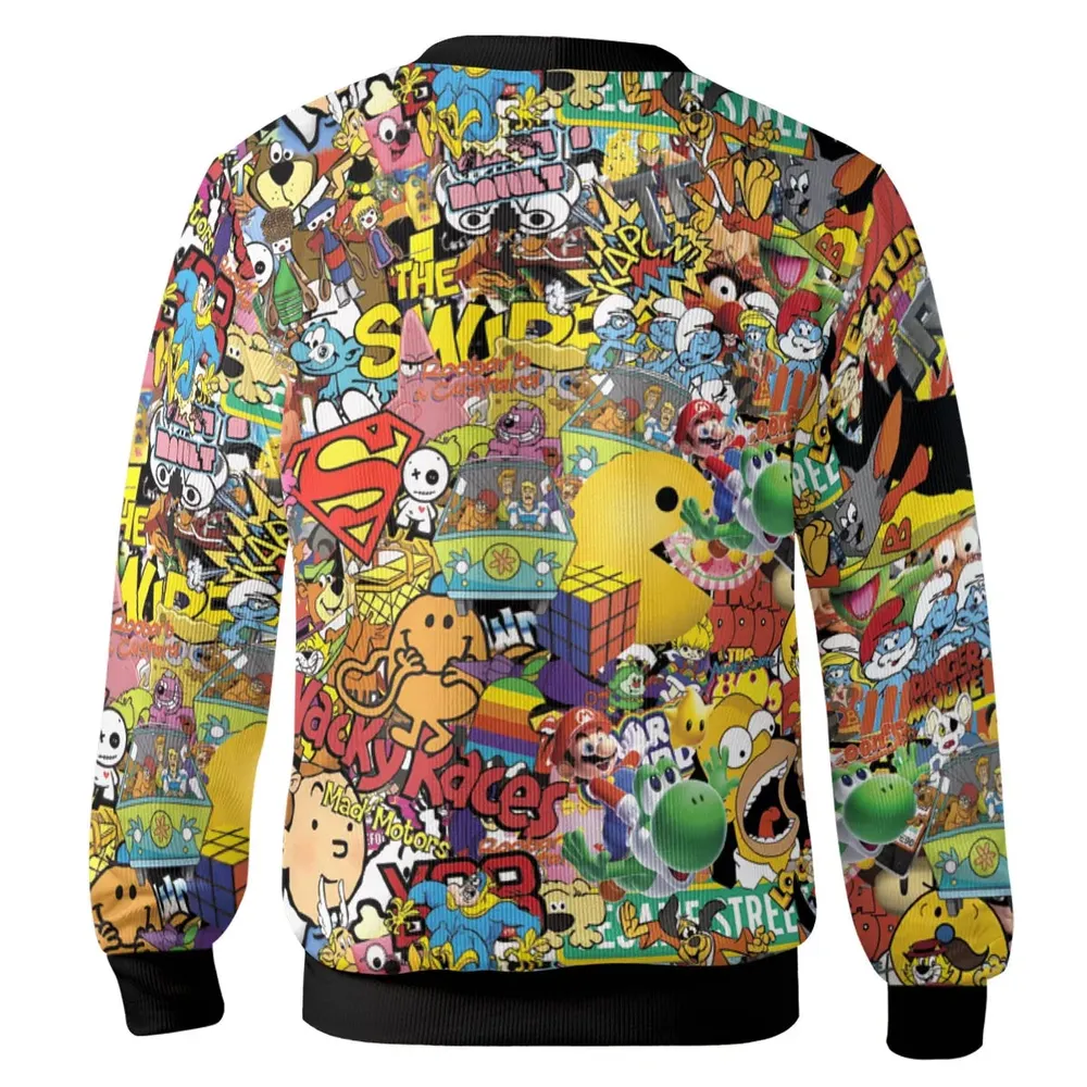 Nostalgia Trip 90s Cartoons Cardigan - 3