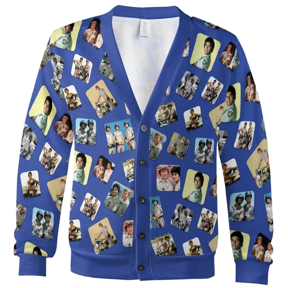 Old School Cool Chips Cardigan - 2