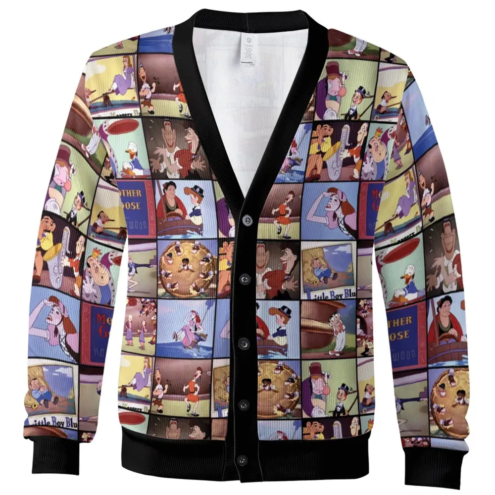 Mother Goose Goes Hollywood Cardigan - 2