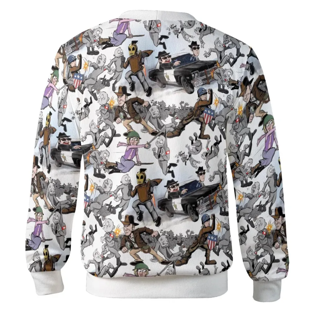 This cartoon kills fascists Cardigan - 3