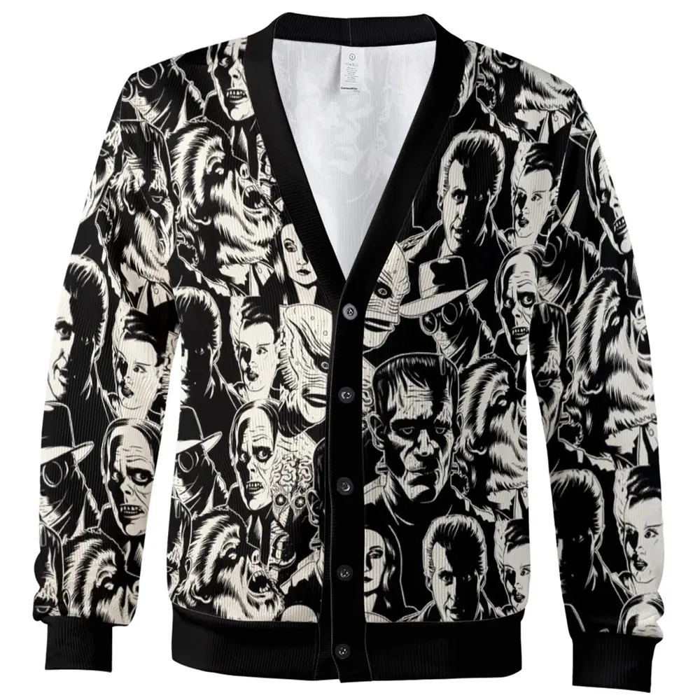 Vintage Horror Cardigan - 2