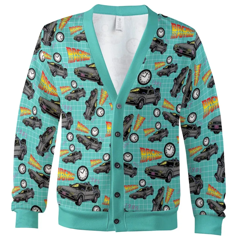 Nostalgia Mode Back To The Future Cardigan - 2