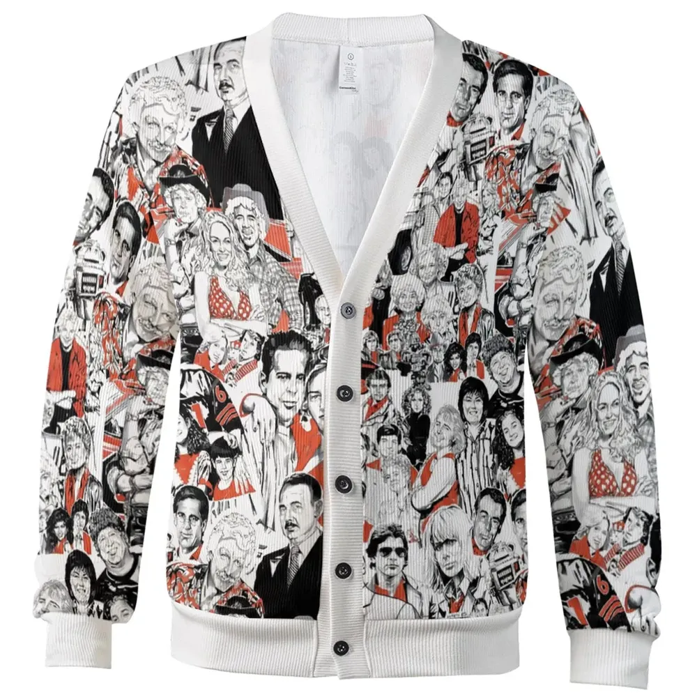 1980’s TV Shows Cardigan - 2