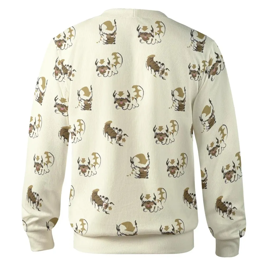 Flying Bison Pattern Cardigan - 3