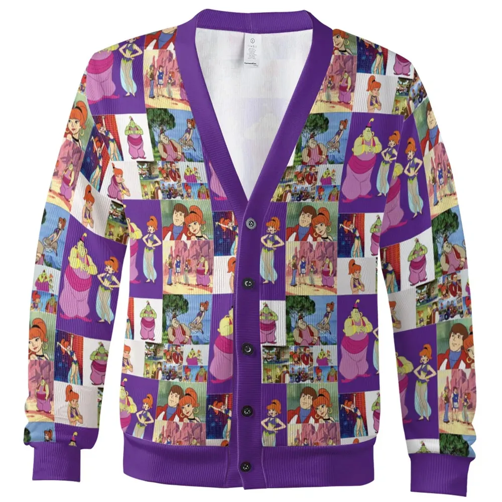 I Dream of Jeannie Collage Cardigan - 2