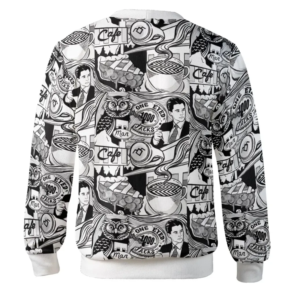 Damn Fine Coffee Twin Peaks Cardigan - 3