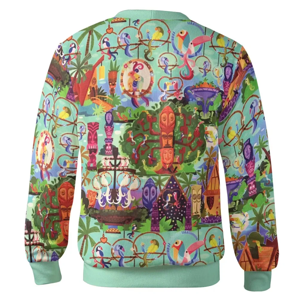 Enchanted Tiki Room Collage Cardigan - 3