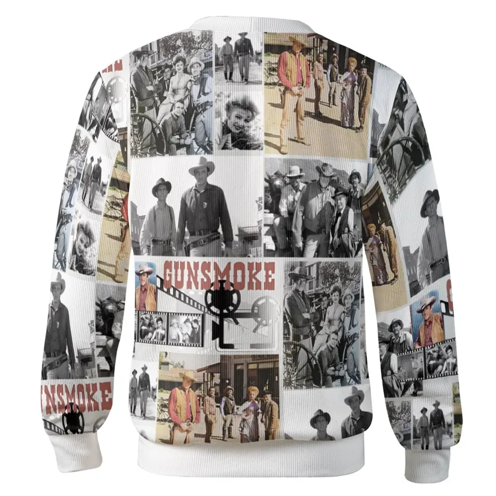 Cowboy Style Gunsmoke Cardigan - 3