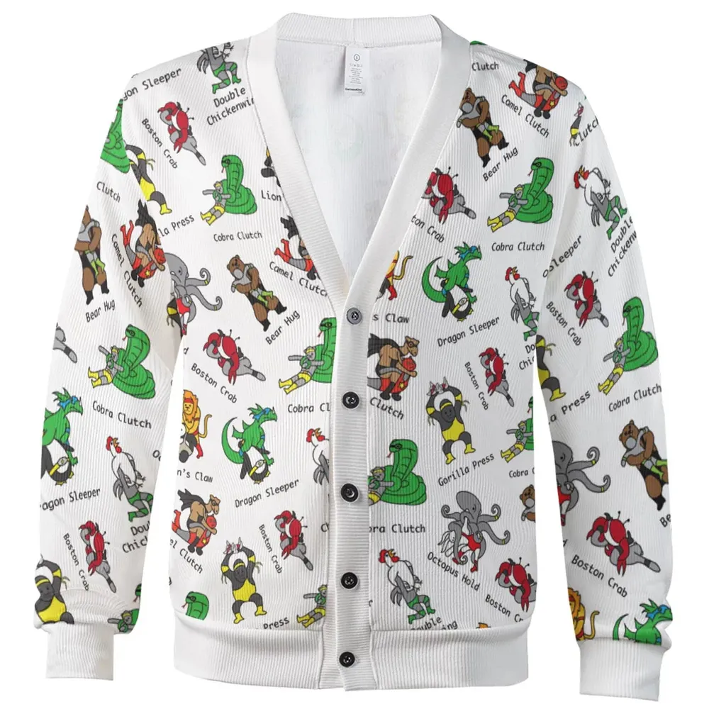 Wrestling Holds Cardigan - 2