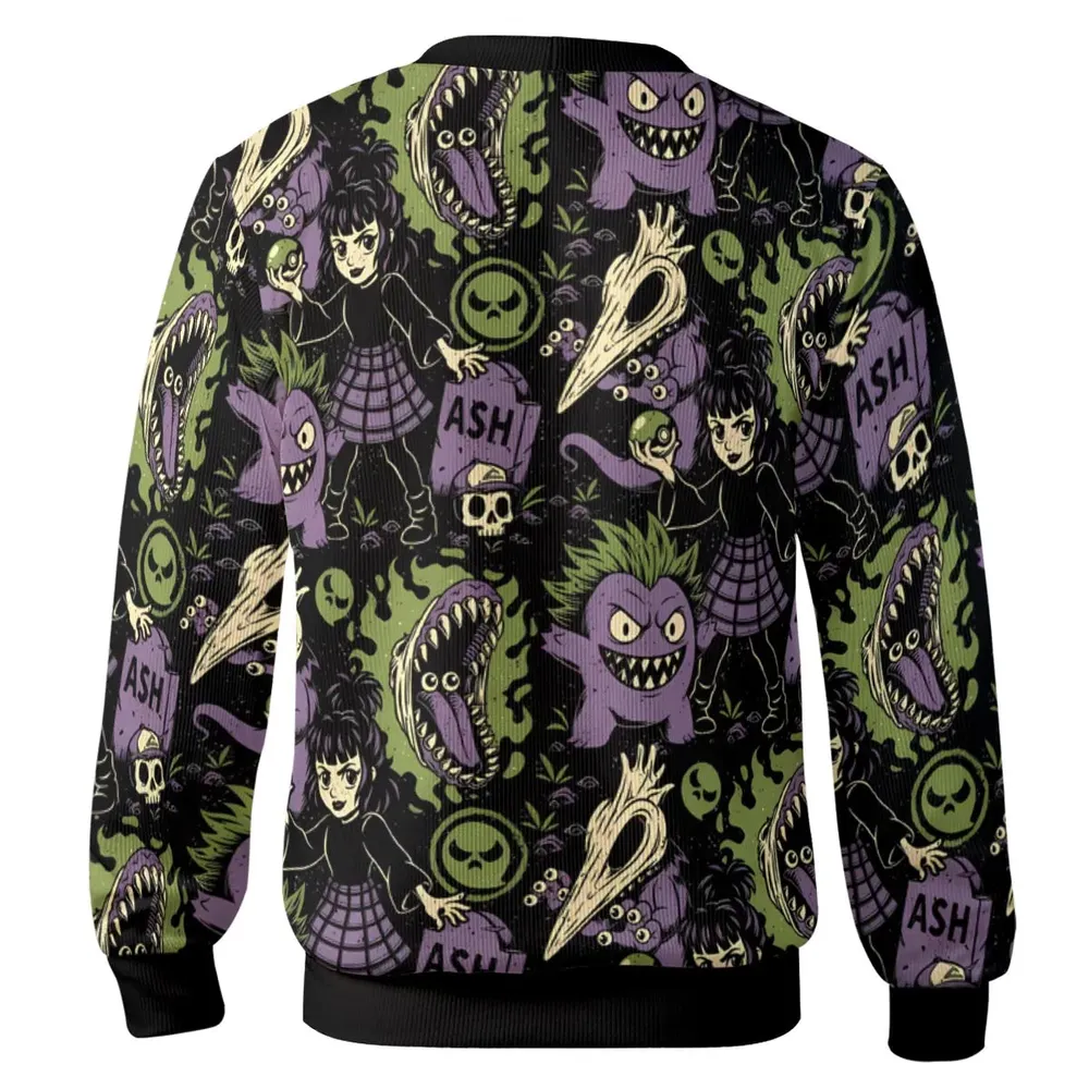 Ghost Monster Movie Game Trainer Cardigan - 3