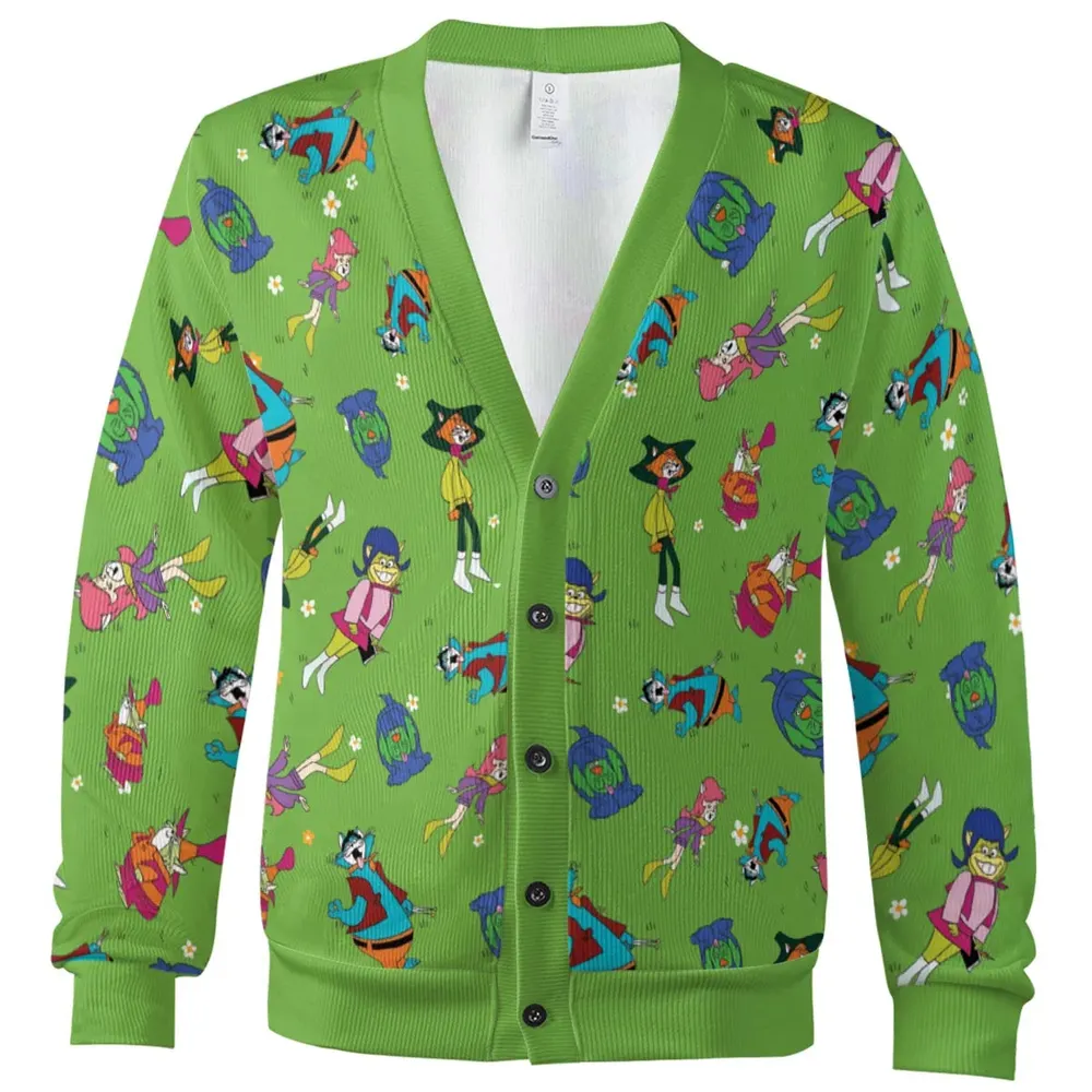 Pure Retro Animation Cattanooga Cats Cardigan - 2