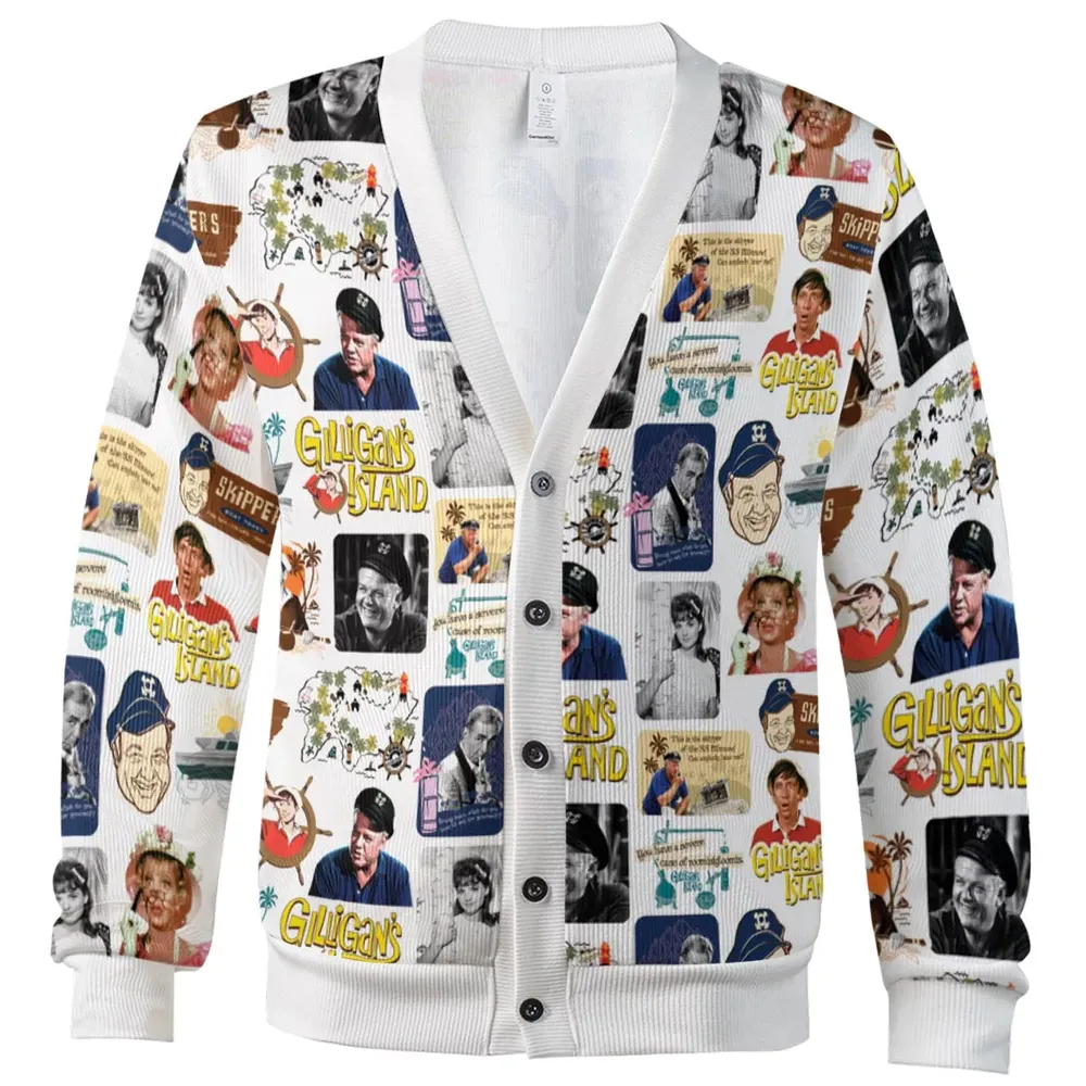 Retro Sitcom Gilligans Island Cardigan - 2