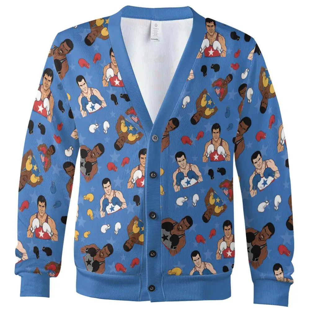Boxing Legends Rocky Crew Cardigan - 2