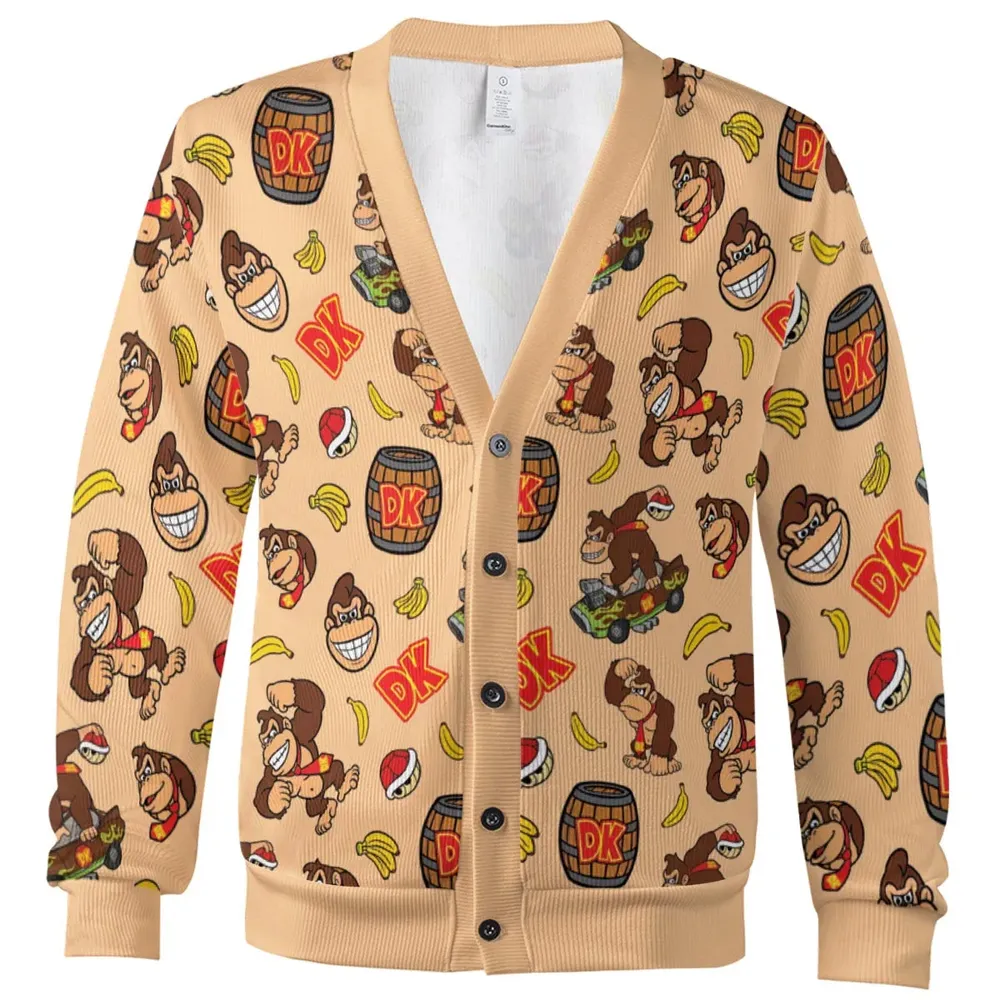 Retro Gaming Donkey Kong Cardigan - 2