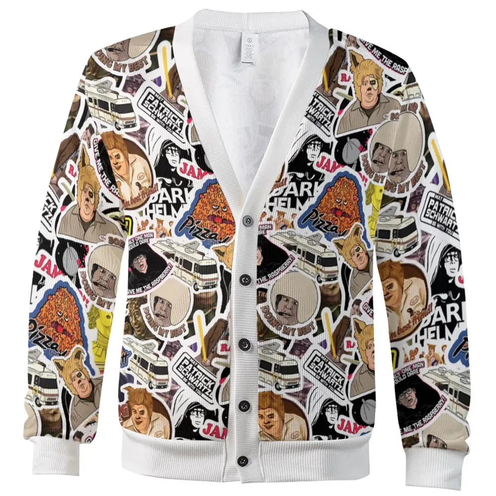 SciFi Comedy Space Balls Cardigan - 2