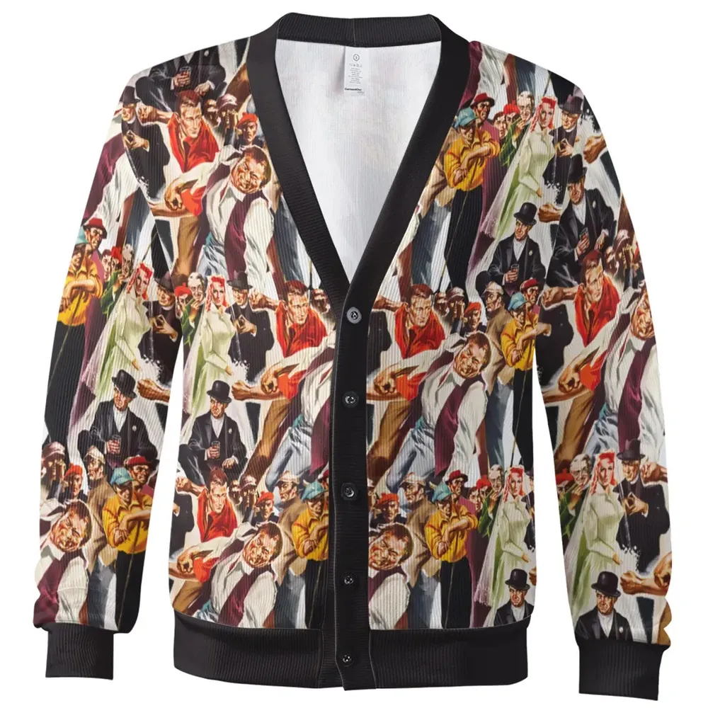Vintage Irish Man Cardigan - 2
