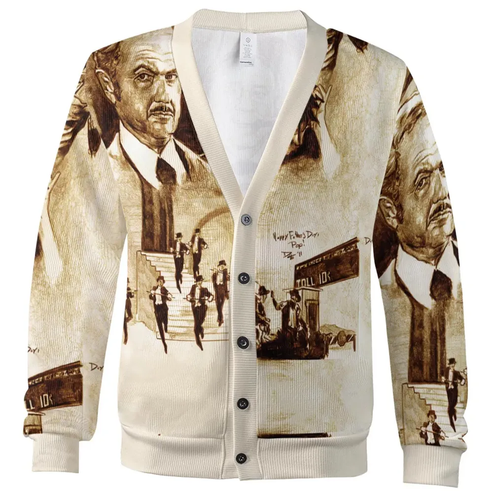 Happy Father's Day, Pap Cardigan - 2