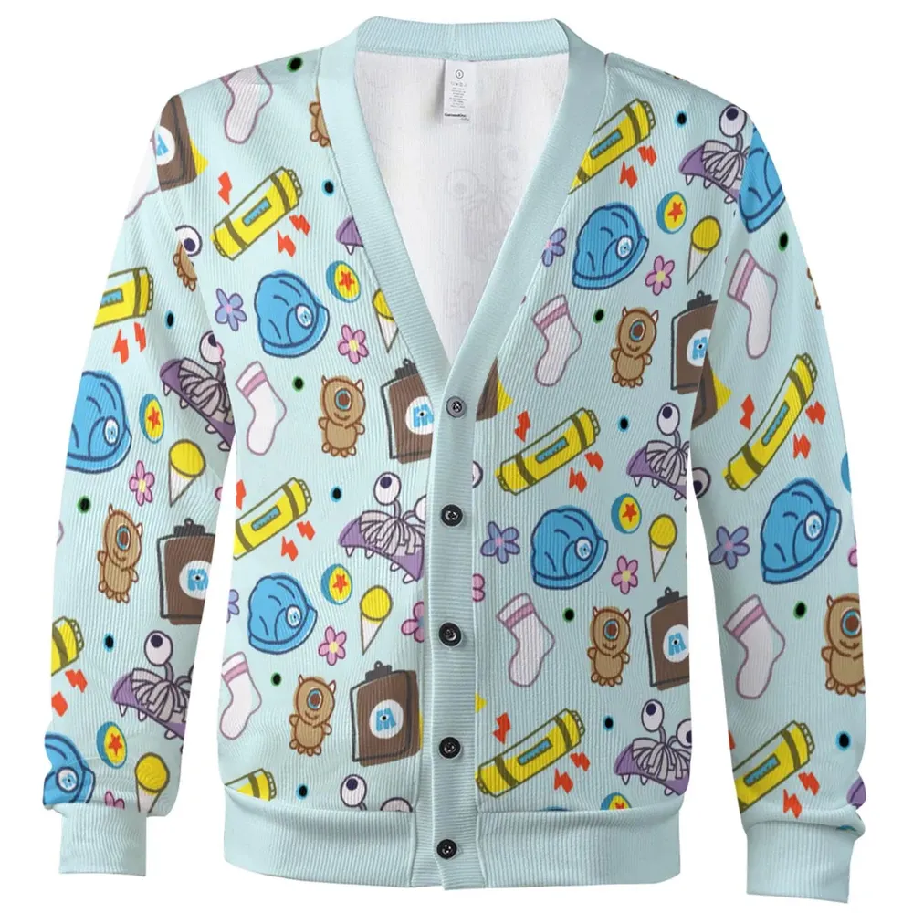 Retro Fun Monsters Inc Cardigan - 2