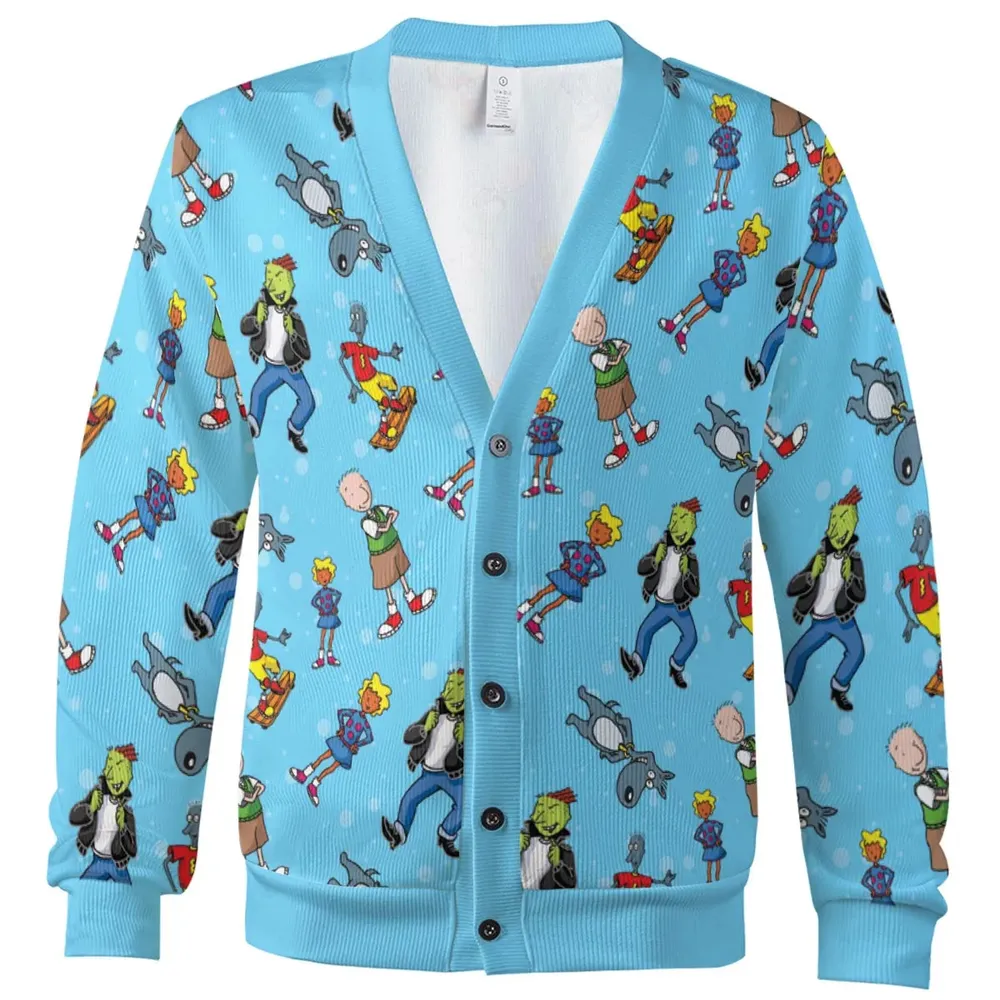 Quailman  and friends Cardigan - 2