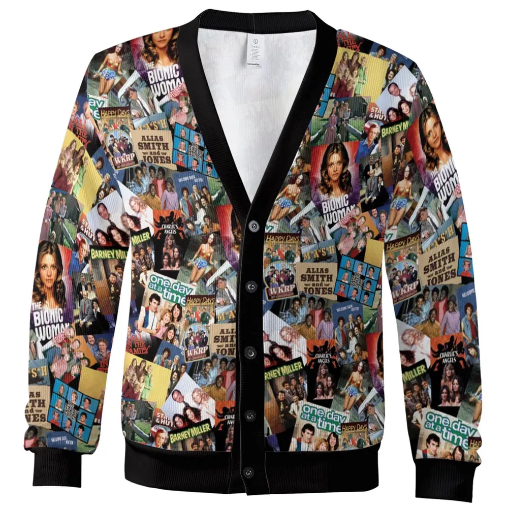 70s TV Shows Cardigan - 2