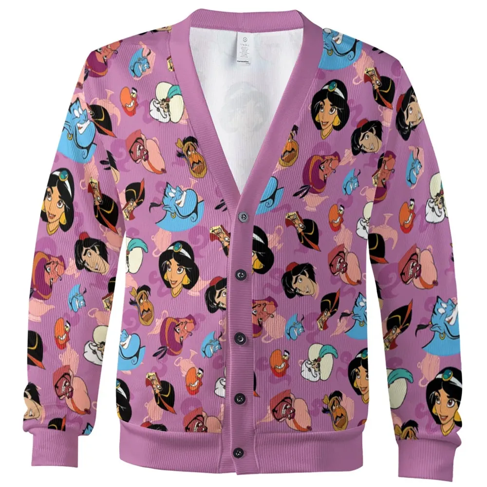 Magic Desert Lamp Crew Cardigan - 2