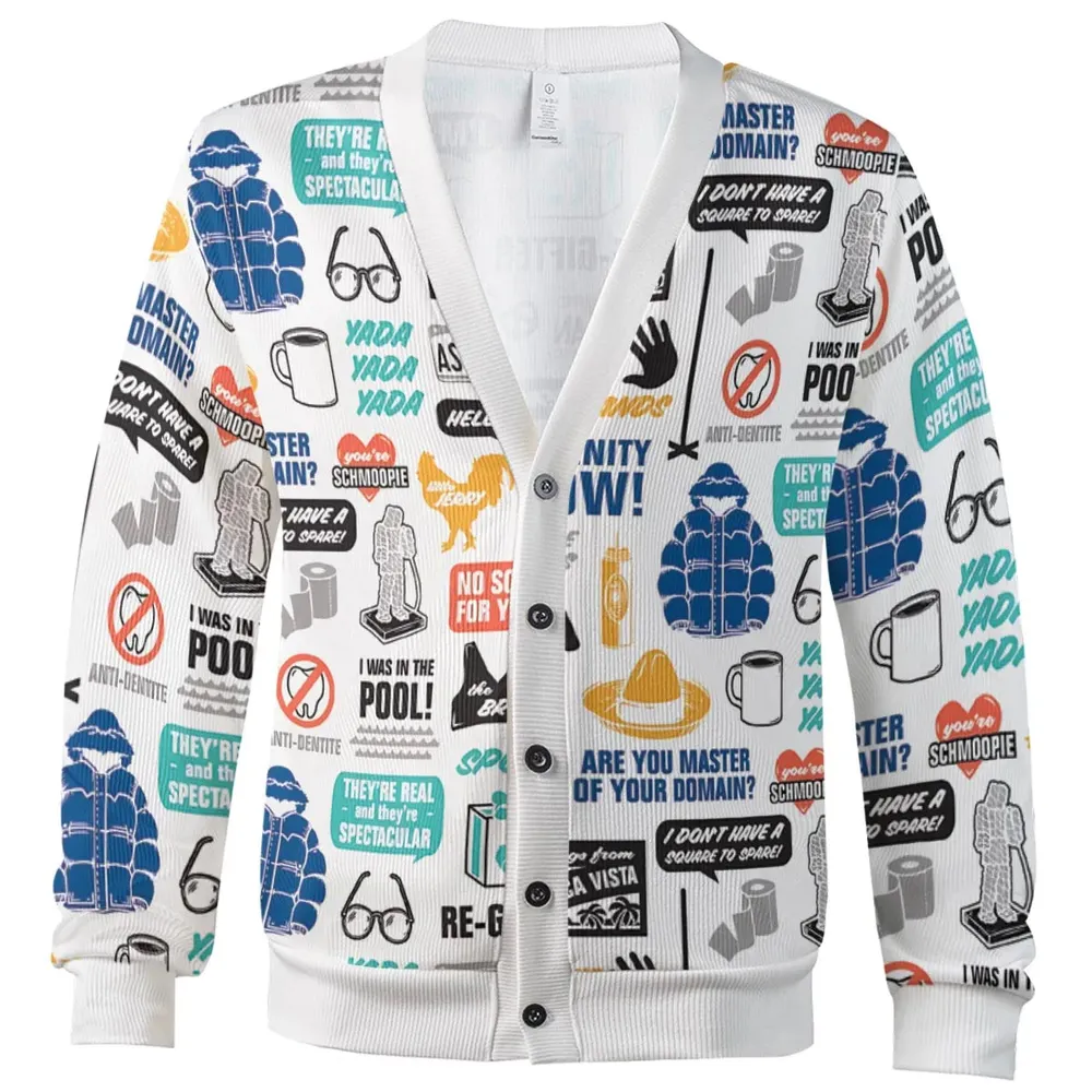 Comedy Gold Seinfeld Cardigan - 2