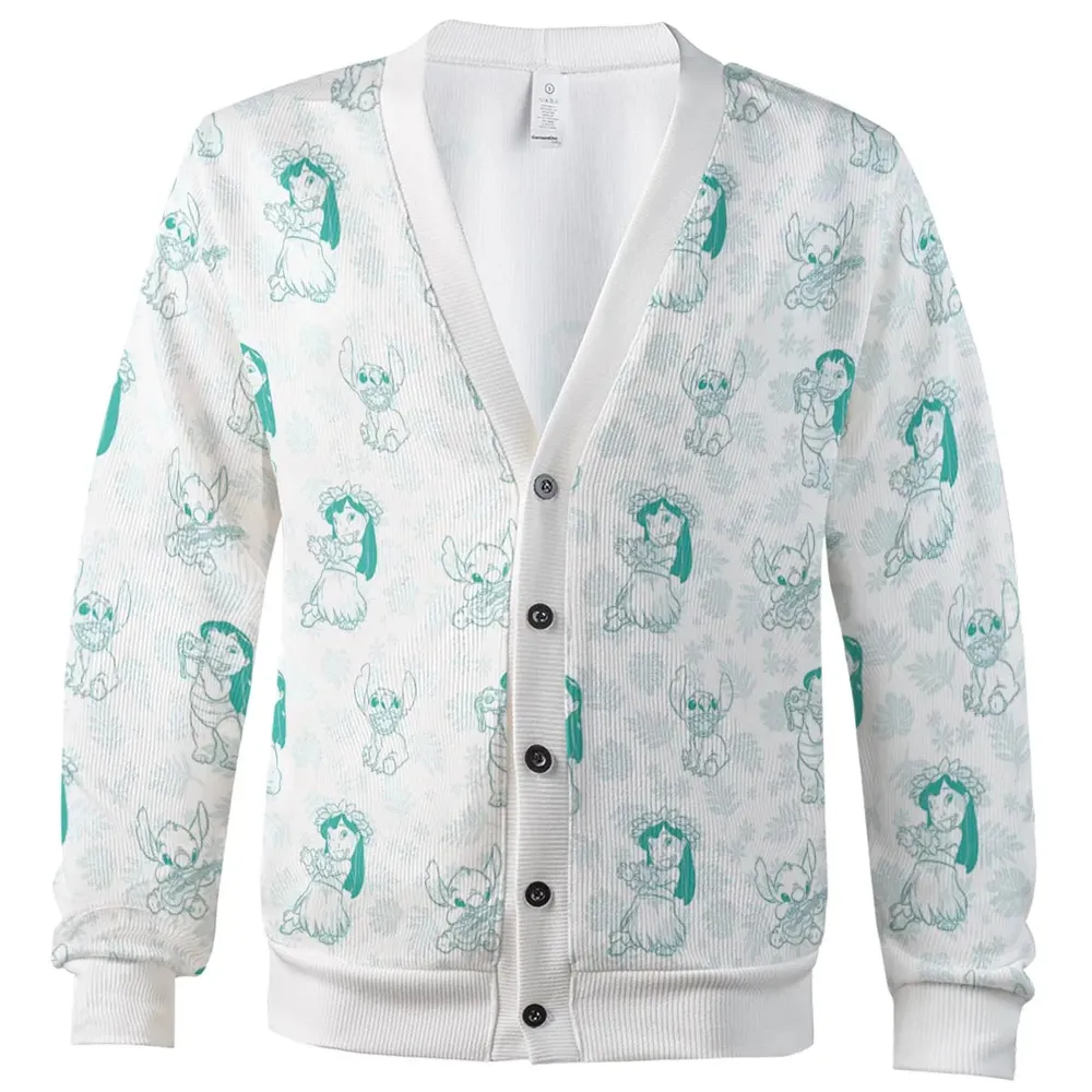 Tropical Style Stitch Cardigan - 2