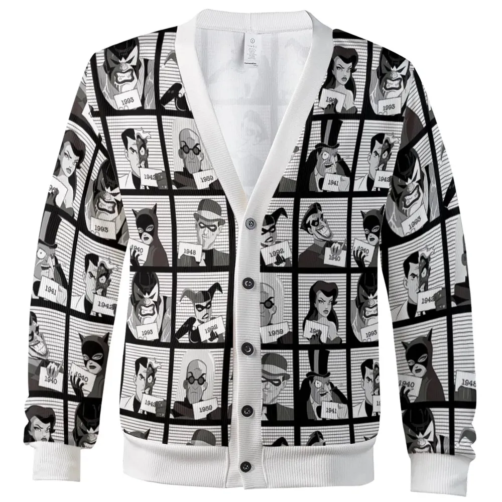 Bat Villains Jail Cardigan - 2