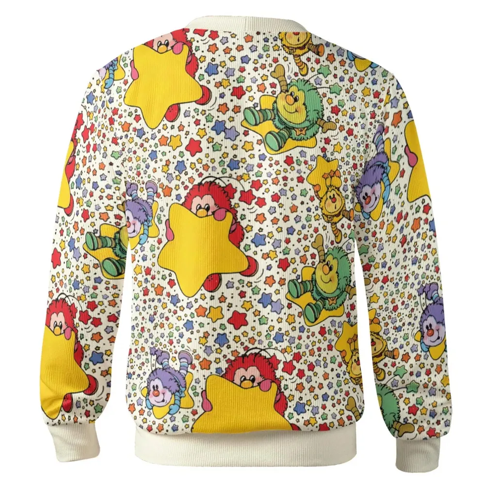 Color Pop Rainbow Brite Cardigan - 3